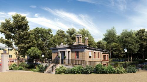 The Lodge, Nunhead Cemetery, Linden Grove, Nunhead, London, SE15