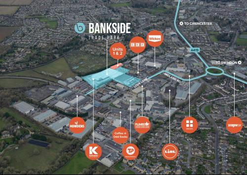 Units 1 & 2, Bankside Trade Park, Love Lane, Cirencester, GL7