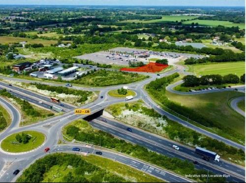 0.9 Acres, Colchester Northern Gateway, Junction 28- A12, Colchester, CO4