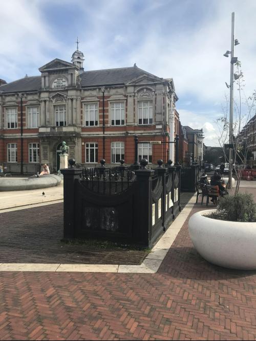Former Public Convenience, Windrush Square, Brixton, London, SW2