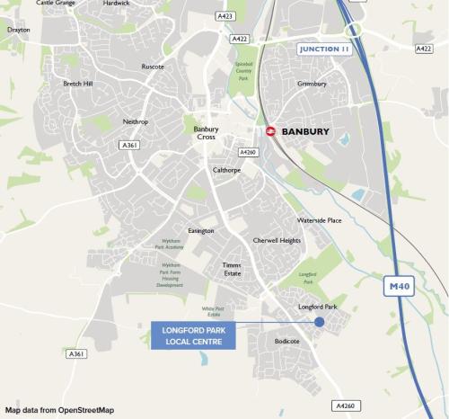 Unit 6, Longford Park District Centre, Longford Park Road, Banbury, OX15
