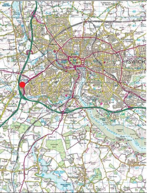 12.1 Acres, London Road, Ipswich, IP2