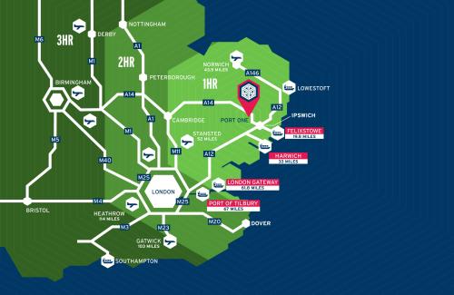 Unit 11, Port One Logistics Park, Venture Way, Great Blakenham, IP6