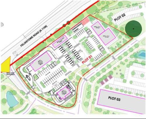 Seven Hills Business Park, Felixstowe Road, Nacton, IP10