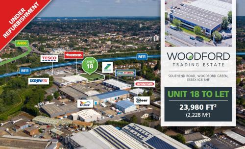 Unit 18, Woodford Trading Estate, Southend Road, Woodford Green, IG8