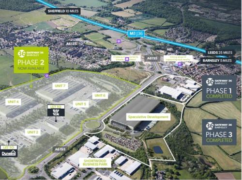 2 Phase, Gateway36, M1 Junction 36, Barnsley, S74
