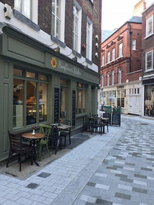 Sunflower Kitchen, Pollen Street, Mayfair, London, W1S