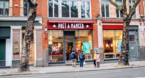 Pret A Manger, 117 Shaftesbury Avenue, Covent Garden, London, WC2H