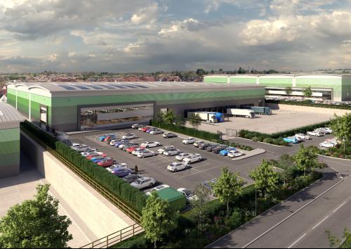 Phase II & III Logistics City, Walworth Business Park, Walworth Road, Andover, SP10