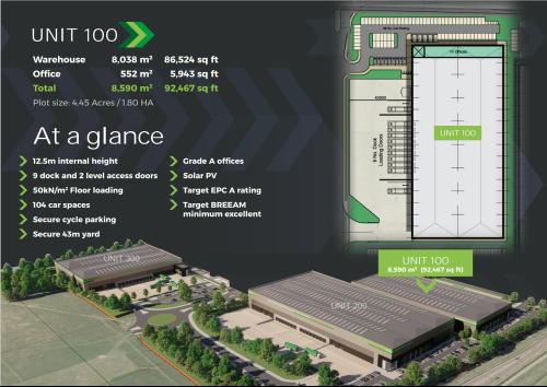 Unit 100, Tornado Logistics Park, Darlington, DL1