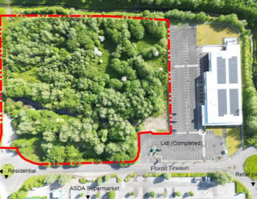6.01 Acres, Tirfounder Fields, Ffordd Tirwaun, Aberdare, CF44