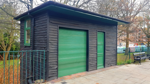 Cabmans Shelter, Rosslyn Hill, Hampstead, London, NW3
