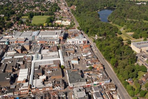 London Road Block, London Road, Camberley, GU15