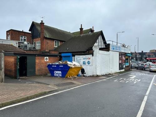HORNS ROAD CLOSE TO JUNCTION WITH A12, NEWBURY PARK, ILFORD, IG2