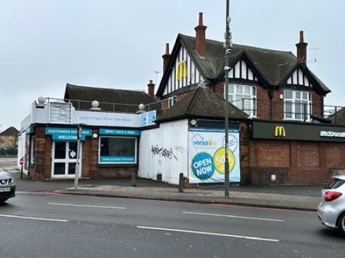 HORNS ROAD CLOSE TO JUNCTION WITH A12, NEWBURY PARK, ILFORD, IG2