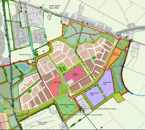 Hampden Fields Development-Local Centre Land, Aston Clinton Road, Weston Turville, Aylesbury, HP22