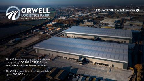 Unit 1, Orwell Logistics Park, A14 Eastbound, Nacton Heath, Ipswich, IP10