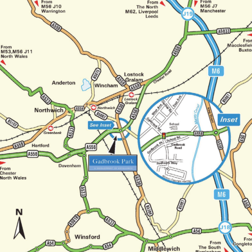 1.967 Acres, Gadbrook Park, Gadbrook Way, Rudheath, NORTHWICH, CW9