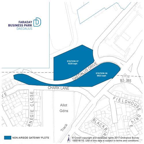 Daedalus Gateway Park Plots, Daedalus Drive, Solent Airport, Fareham, PO13