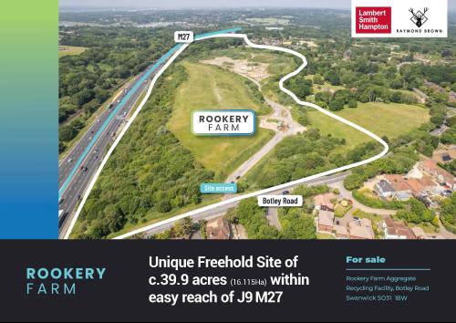 Rookery Farm Aggregate Recycling Facility, Botley Road, Swanwick, SO31