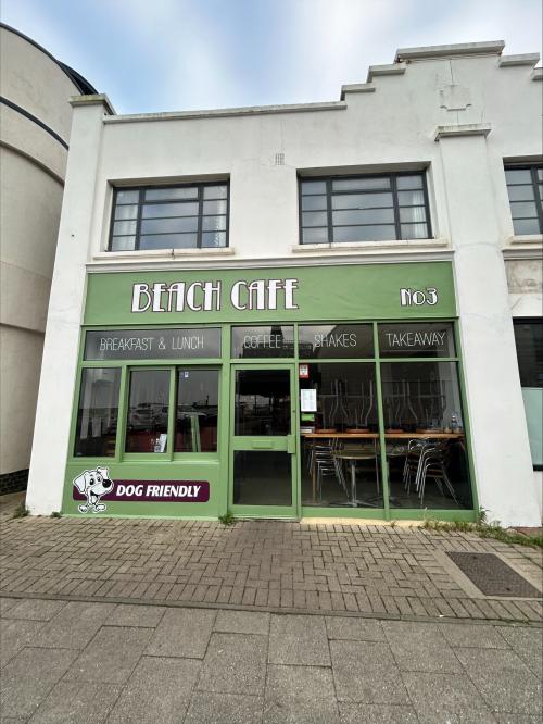 The Beach Cafe, 3 & 4 Beach Walk, Whitstable, CT5
