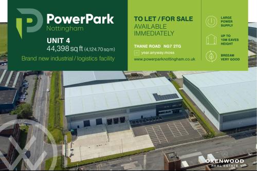 Unit 4, Power Park 40, Thane Road, Nottingham, NG7
