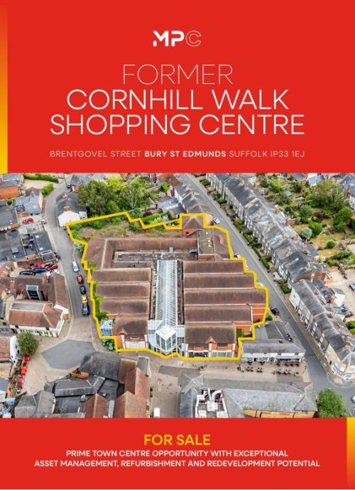 Former, Cornhill Walk Shopping Centre, Brentgovel Street, Bury St Edmunds, IP33