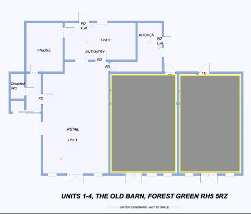 Units 1 & 2 The Old Barns, Horsham Road, Forest Green, Dorking, RH5