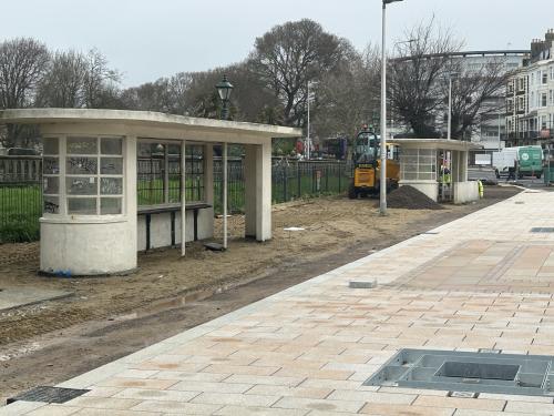 Former Bus Shelters, Old Steine, Brighton, BN1