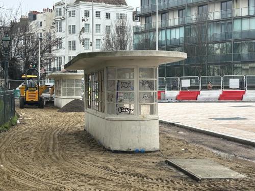 Former Bus Shelters, Old Steine, Brighton, BN1