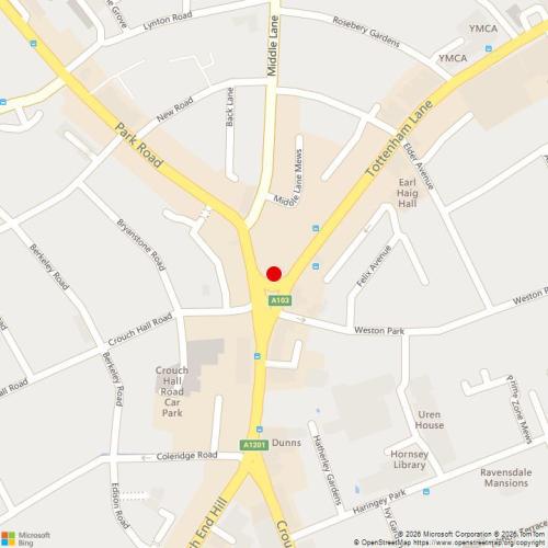 14 Topsfield Parade, Tottenham Lane, Crouch End, London, N8