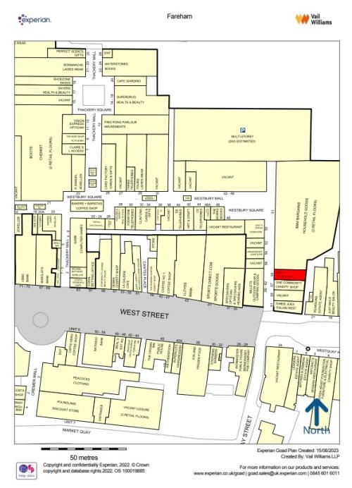 Unit 76 (53 Osborn Mall), Fareham Shopping Centre, Fareham, PO16