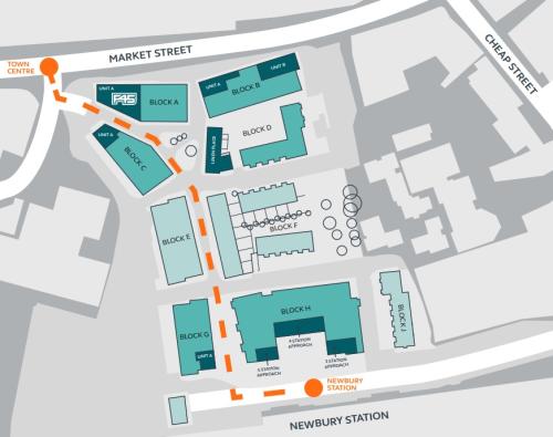 Unit A, Block G Farrow House, Weavers Yard, Market Street, Newbury, RG14