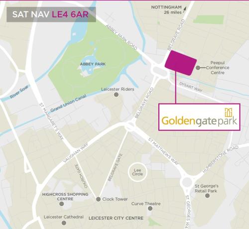 Belgrave Circle, Golden Gate Park, Leicester, LE4