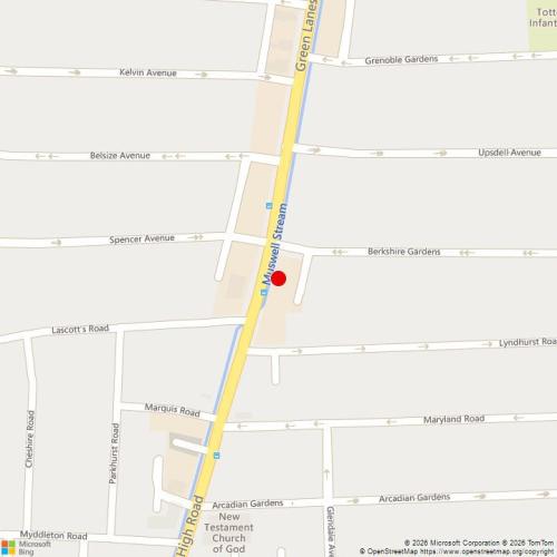 12 Green Lanes, Palmers Green, London, N13