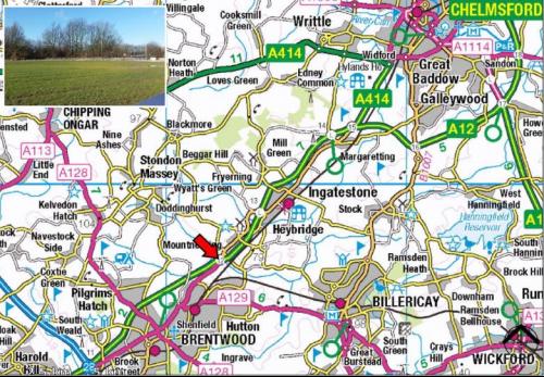 4.94 Acres, Chelmsford Road, Shenfield, Brentwood, CM15