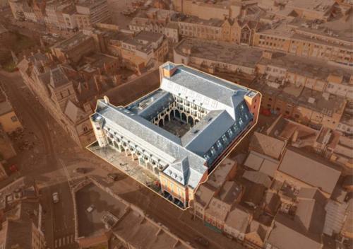 St Giles Square, Northampton Guildhall Extension, Northampton, NN1