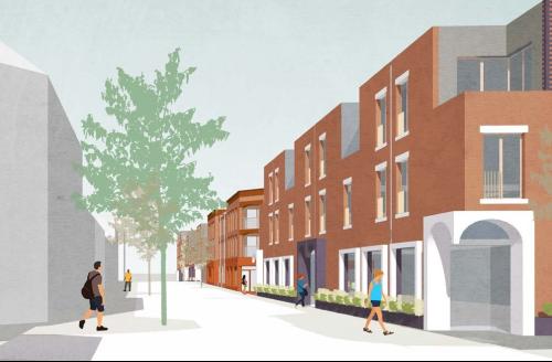 Wolverton Regeneration Project, Church Street, Wolverton, Milton Keynes, MK12