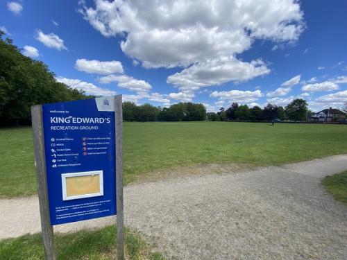 King Edwards Recreation Ground, Hook Road, Chessington, KT9