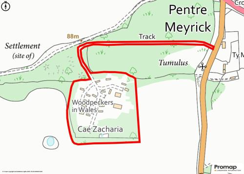 B4268, Pentre Meyrick, Cowbridge, CF71