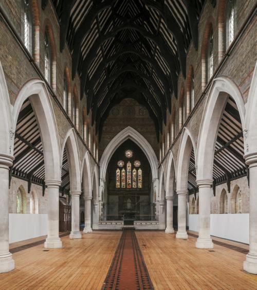 St Michael & All Angels Church, Mark Street Gardens, Shoreditch, London, EC2A