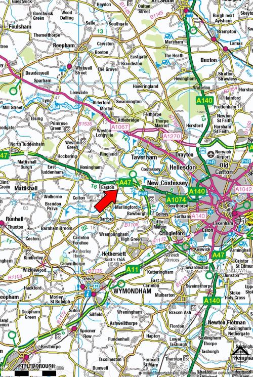 0.42 Acres, Marlingford Road, Easton, Norwich, NR9