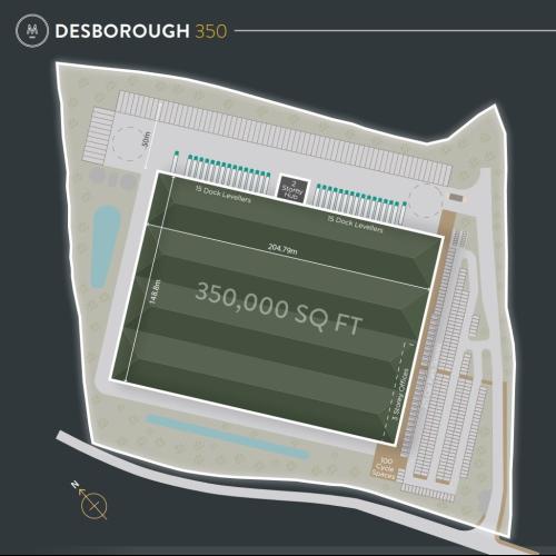 Desborough 350, A6 / B576, Desborough, NN14