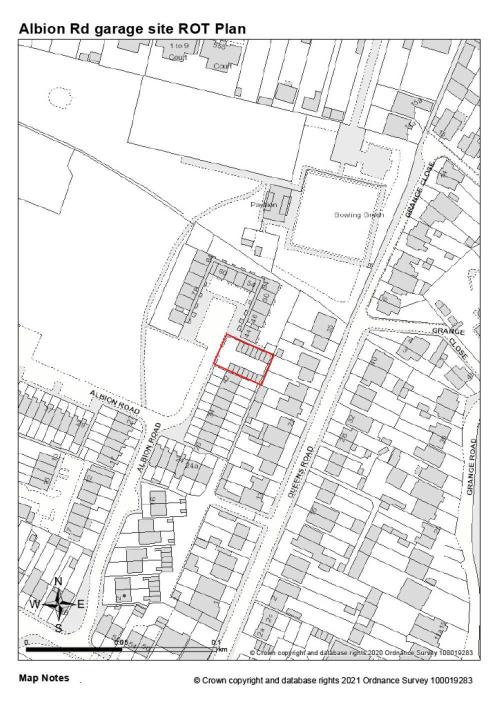 Garages Adjoining 42 Albion Road, Hayes, UB3