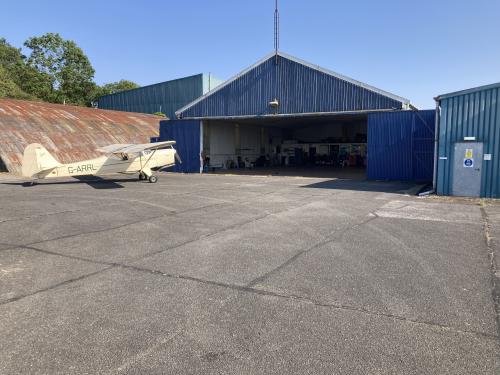 Workshop/Hangar, Wickenby Aerodrome, Wickenby, Langworth, LN3