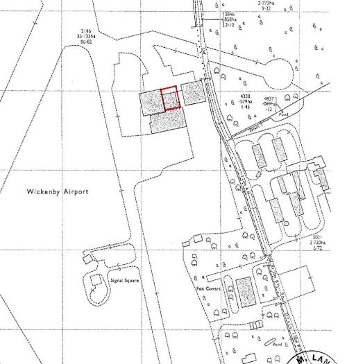Workshop/Hangar, Wickenby Aerodrome, Wickenby, Langworth, LN3
