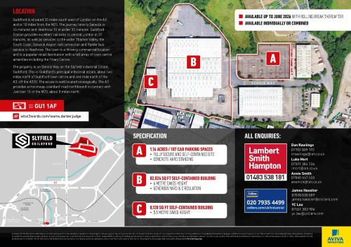 Slyfield Industrial Estate, Dennis Way, Guildford, GU1