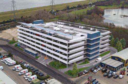 Bays at Last-mile Fleet Charging & Storage Hub, 7 Morson Road, Enfield, EN3