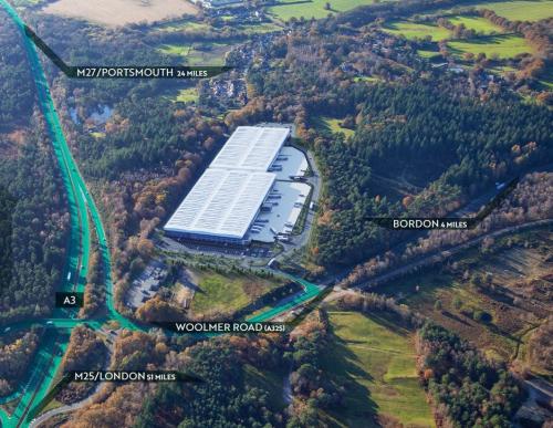 Longmoor Logistics Park, Woolmer Road, Longmoor, GU33